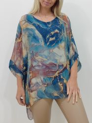  Women's silk tunic