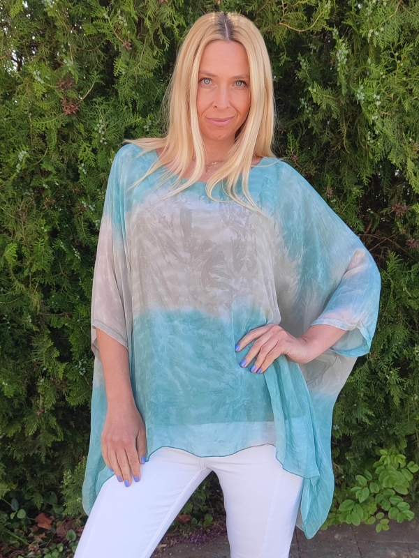  Women's silk tunic