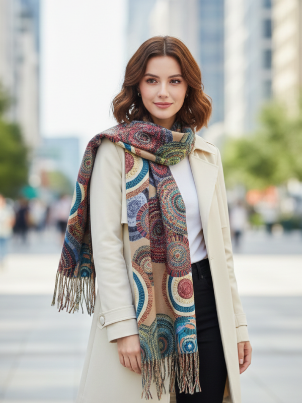 Women's cashmere scarf 