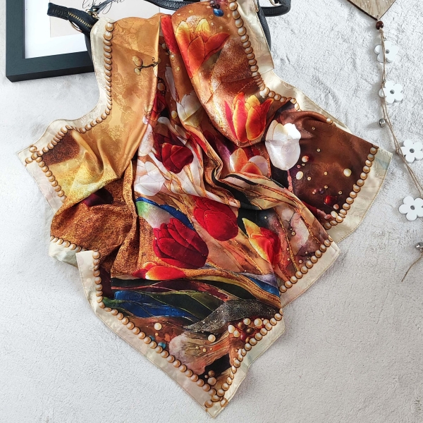 Women's scarf spring - summer