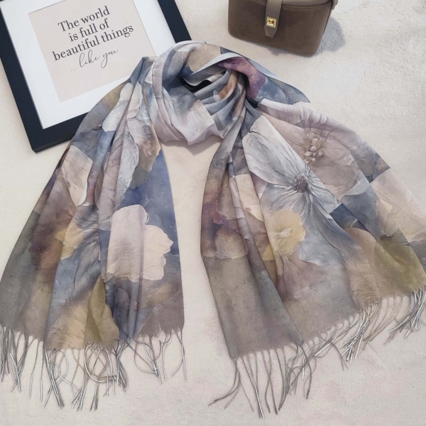 Дамски памучен шал от uniquefashion-online.com