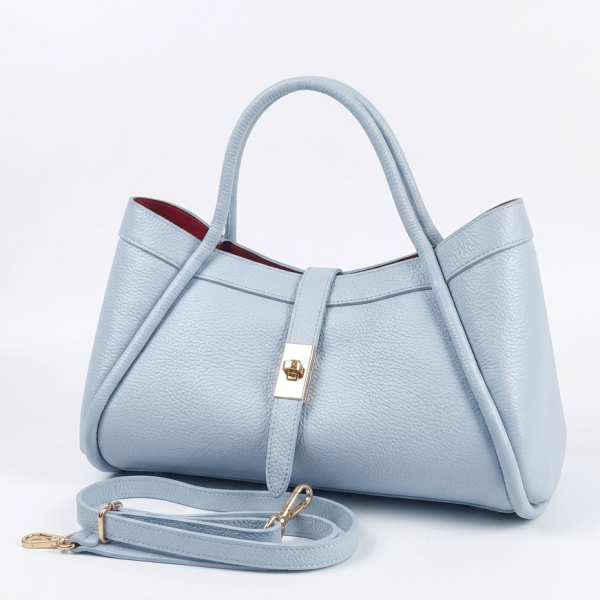 Leather bag from Unique Fashion with long adjustable strap