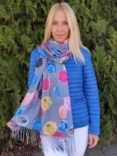 Women's cashmere scarf Almond Blossom 