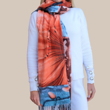 Women's cashmere scarf