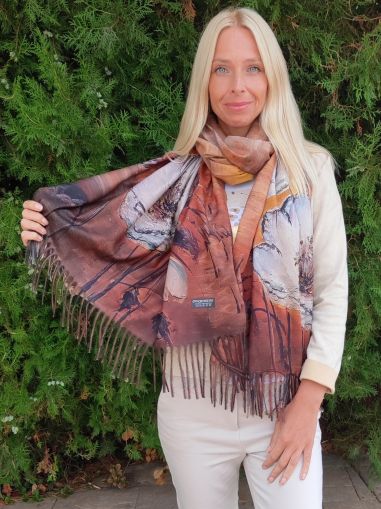 Women's cashmere scarf 