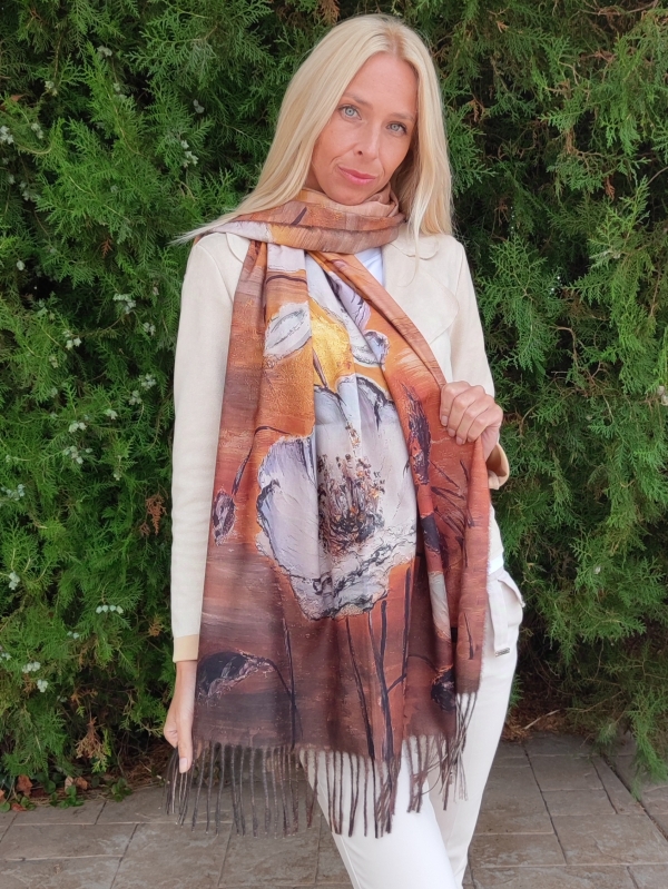 Women's cashmere scarf 