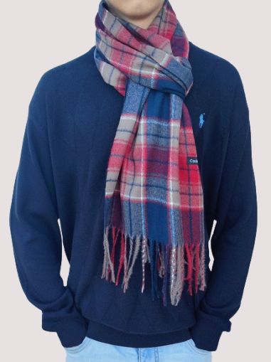 Men's cashmere scarf 