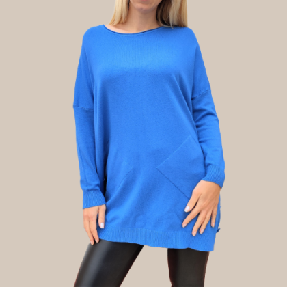 >Women's tunic in blue