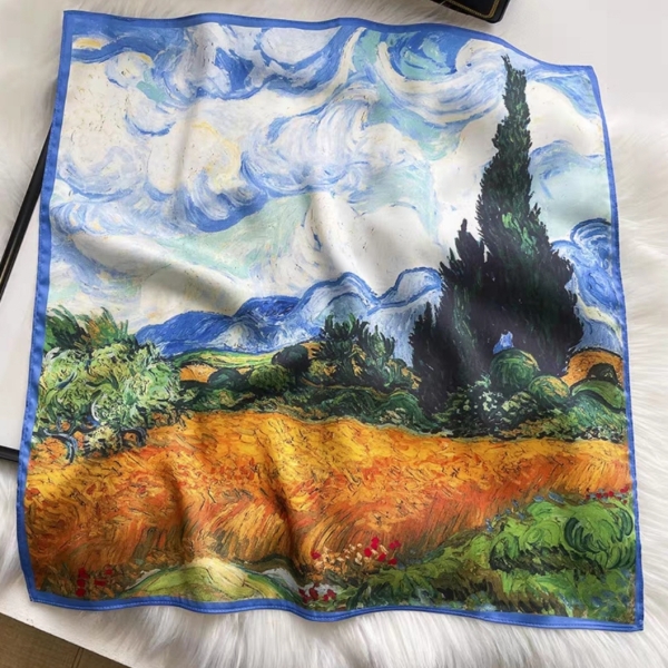 Women's scarf spring - summer
