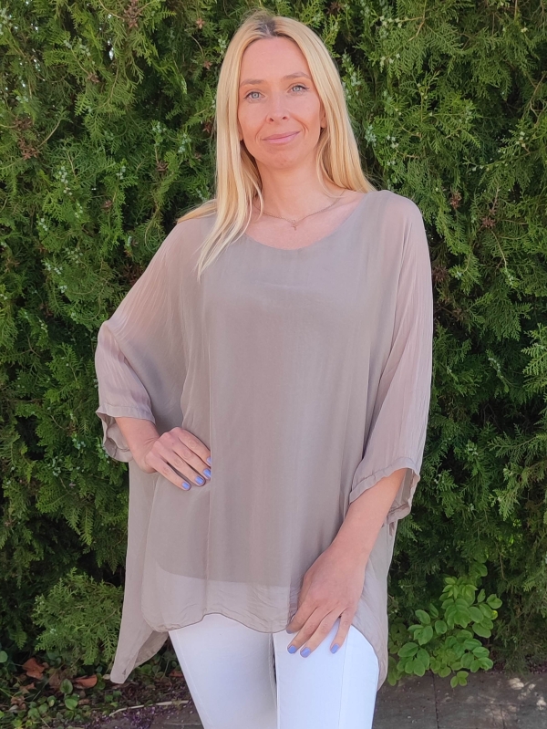  Women's silk tunic 