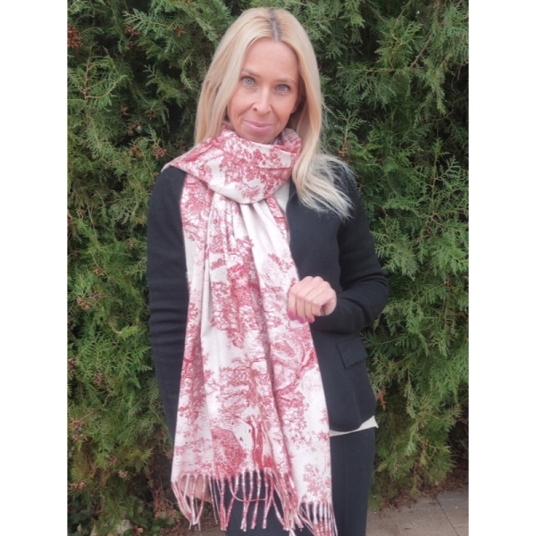 Women's cashmere scarf 