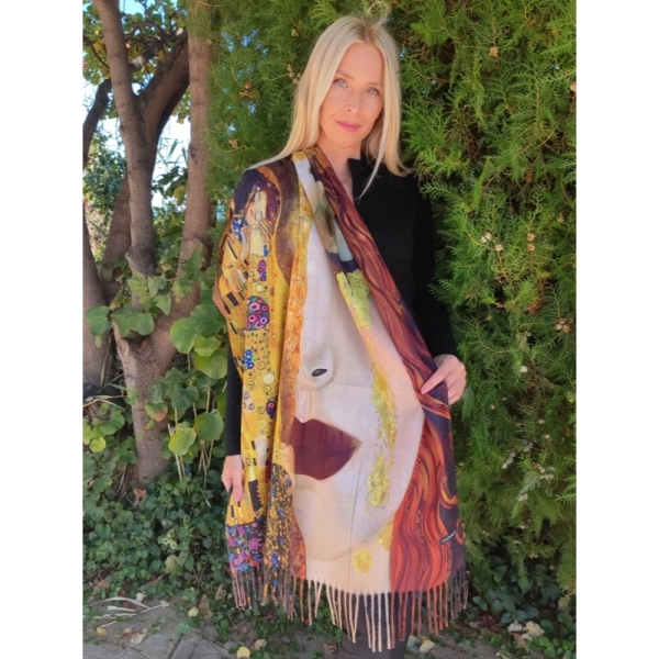 Дамски кашмирен шал