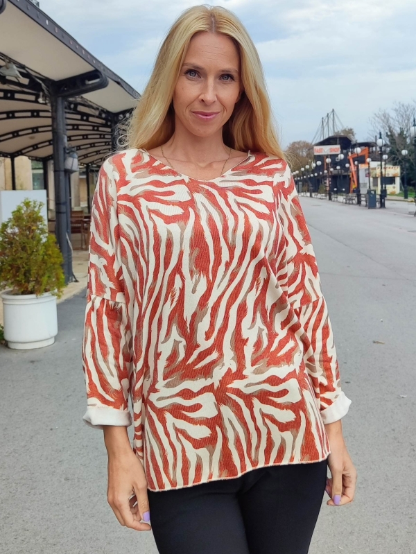 Макси  блуза 