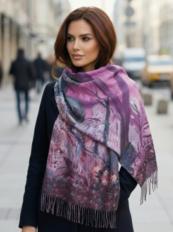 Women's cashmere scarf 