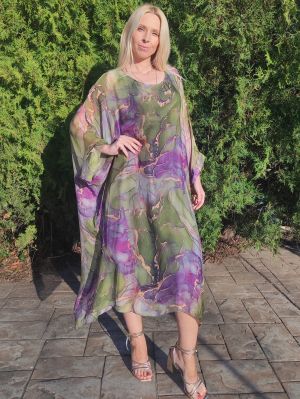  Women's silk dress