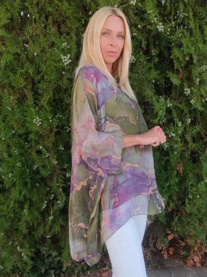  Women's silk tunic