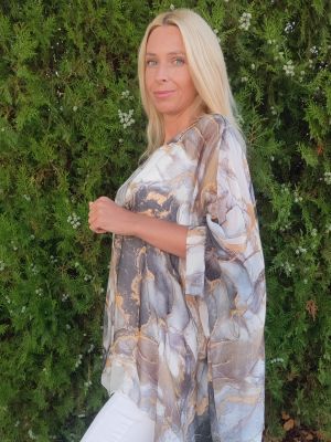  Women's silk tunic