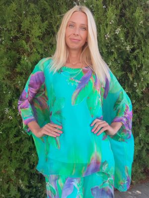  Women's silk tunic