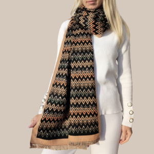 Double-faced winter  scarf