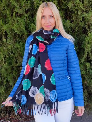 Women's cashmere scarf Almond Blossom 