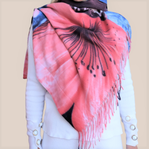 Women's cashmere scarf