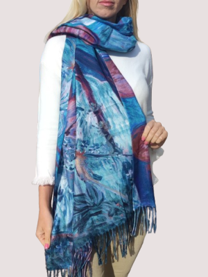 Women's cashmere scarf