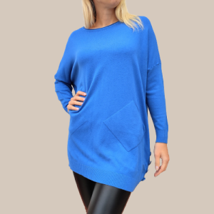 >Women's tunic in blue