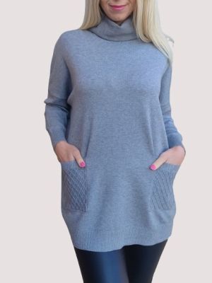 Women's tunic in grey