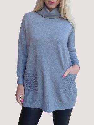 Women's tunic in grey