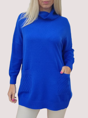 Women's tunic in blue