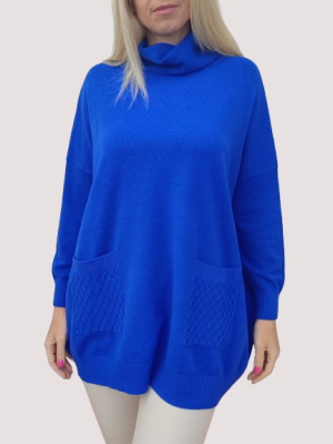 Women's tunic in blue