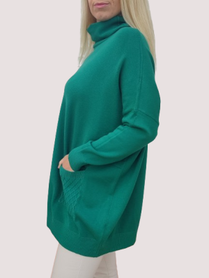 Women's tunic in green