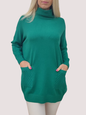 Women's tunic in green