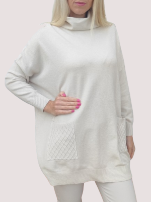 Women's tunic in beige