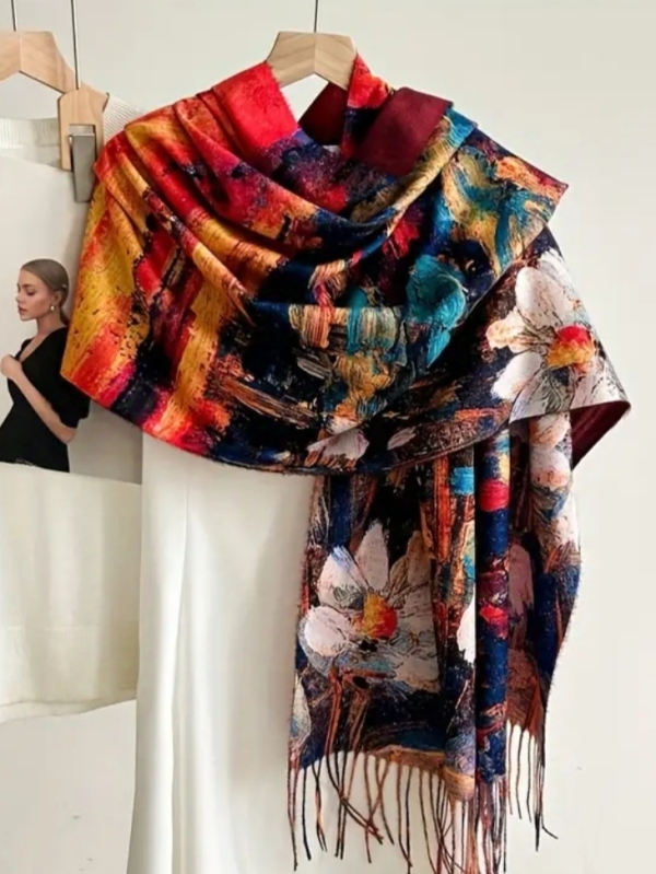 Women's cashmere scarf 