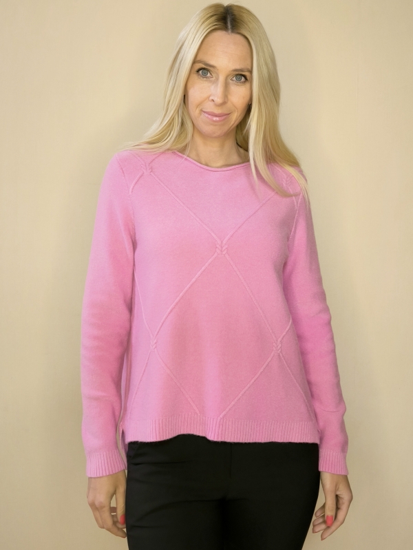 Women's sweater in pink