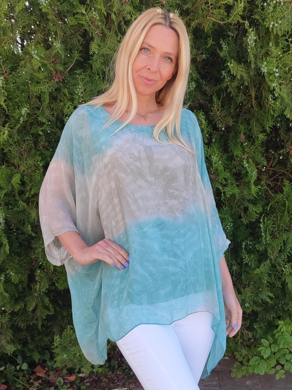  Women's silk tunic