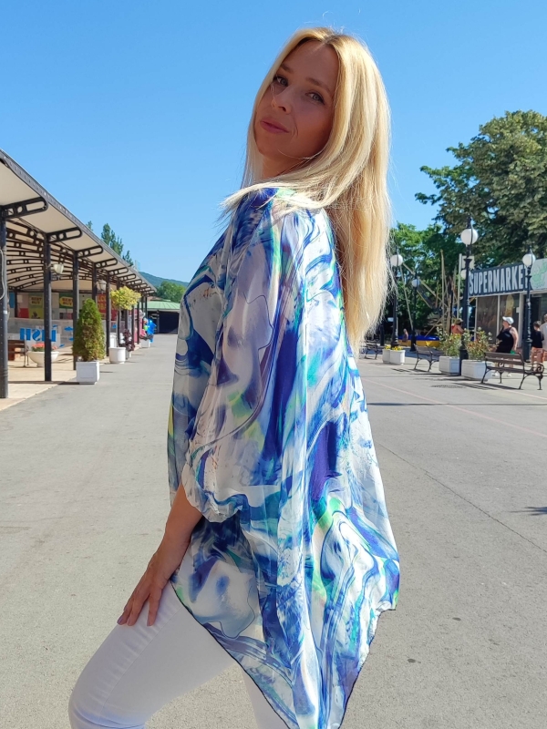  Women's silk tunic