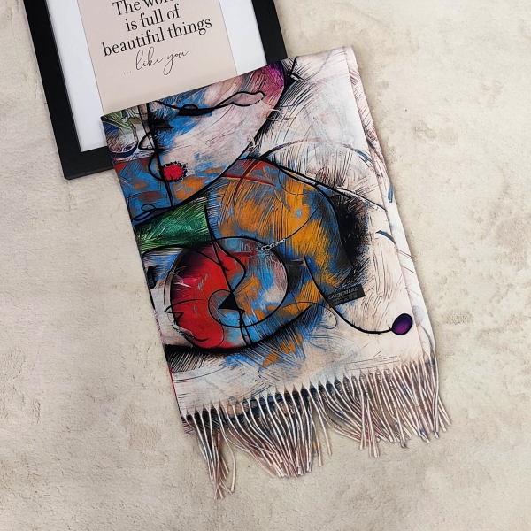 Women's cashmere scarf 