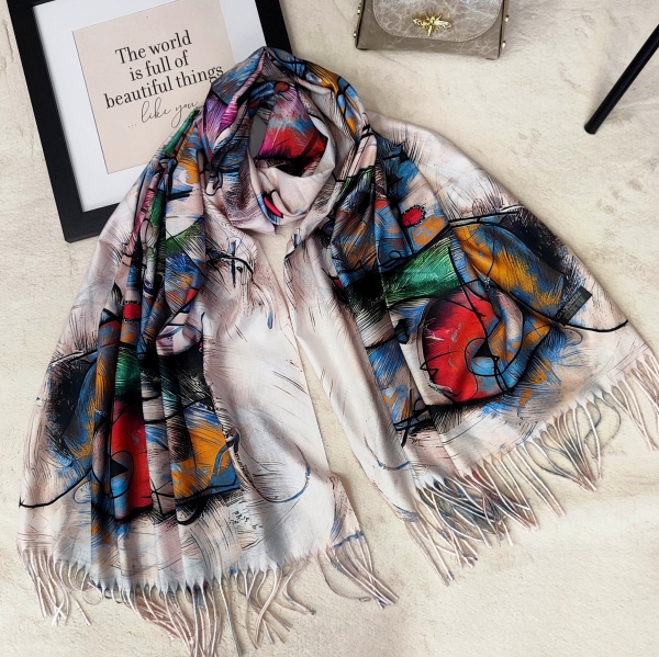 Women's cashmere scarf 