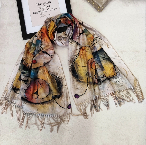Women's cashmere scarf