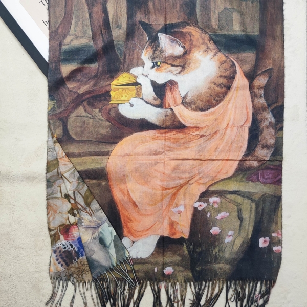 Women's cashmere scarf 