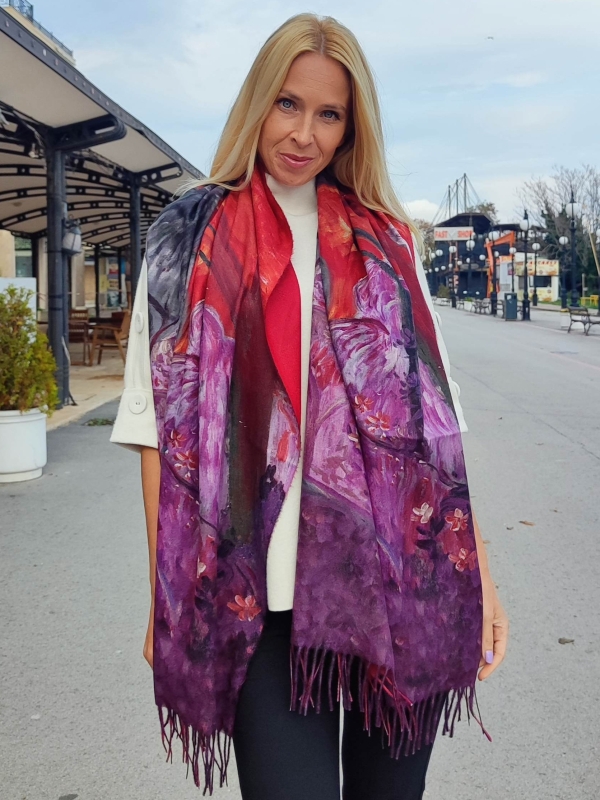 Women's cashmere scarf 