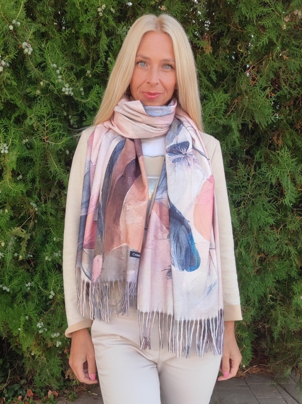 Кашмирен шал с цветя