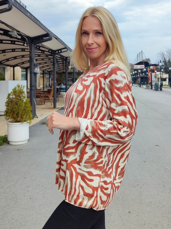 Макси  блуза 