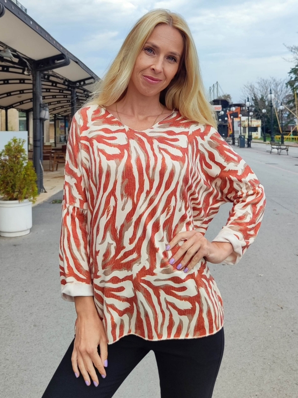 Макси  блуза 