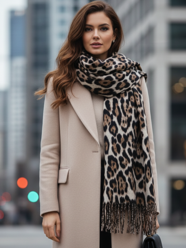 Women's winter scarf 