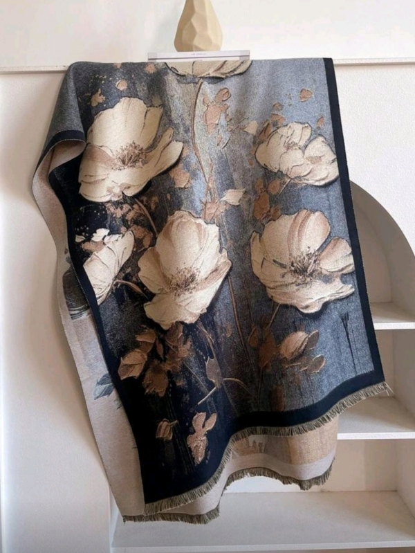 Зимен дамски шал 