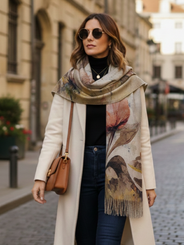 Women's cashmere scarf 