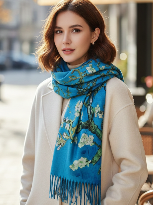 Women's cashmere scarf 